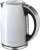 Stainless Steel Cordless Electric Kettle with 6 Preset Temperatures (White), CPK-17 1