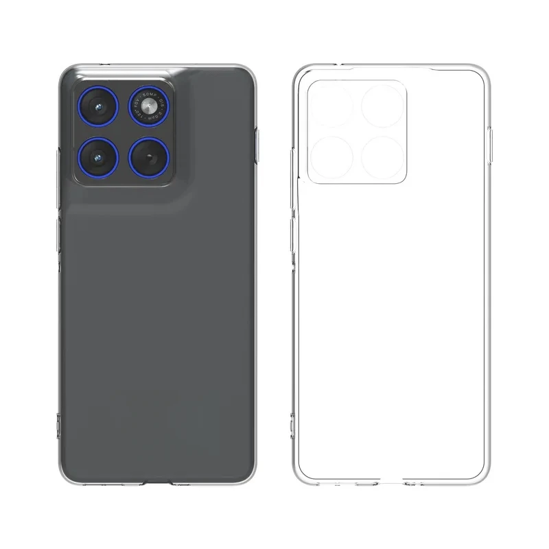 Clear Transparent Soft TPU Phone Case - Simple Slim Design for Motorola Edge 70/X70 5G