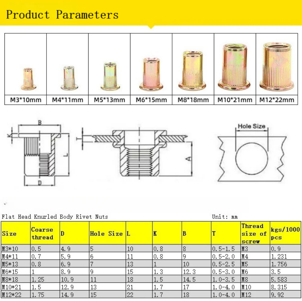 Rivet Nut Gun Specification Image 3