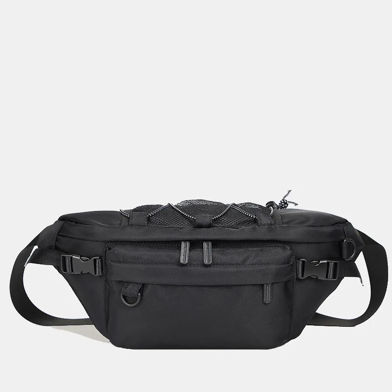 

Fashion Brand Fanny Pack Man Bag Men's Chest Mens Sports Satchel Bags Man's Carry-ons Luggage Essentials Free Shipping Hip Waist