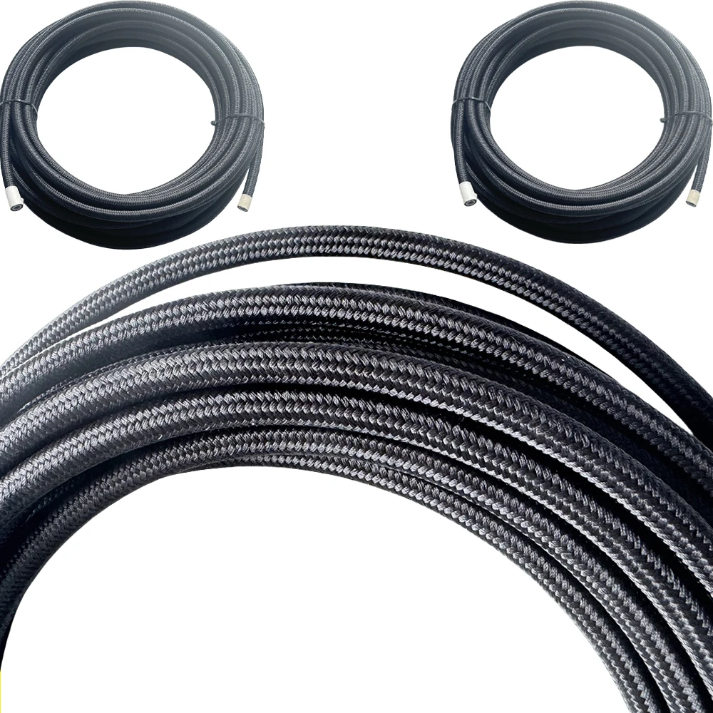 1M-10M AN4-AN20Racing Universal Hose PTFE Brake HoseFuel Pipeline And Oil Cooler Pipe Length Can Be Three Colors
