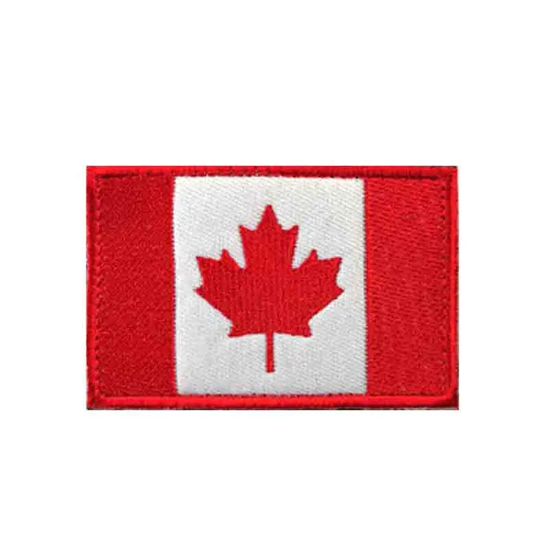 Embroidered Rectangle Patch - Decorative Hook & Loop Accessory