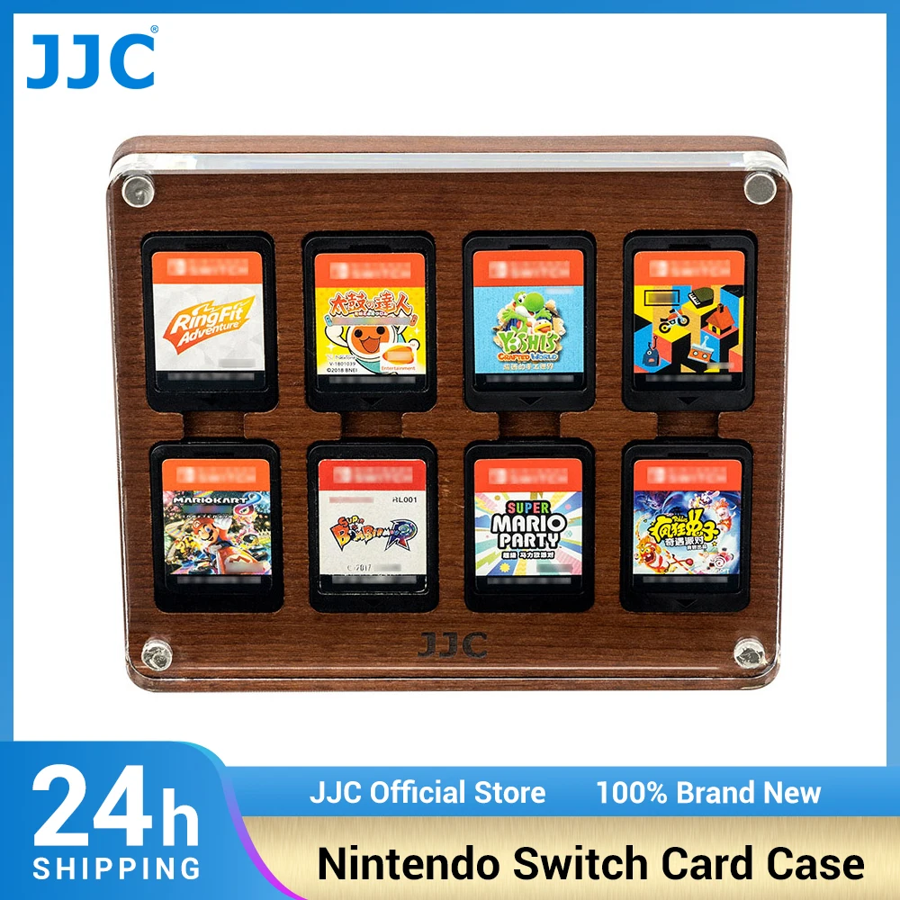 JJC caja de 8 ranuras para Nintendo Switch| | - AliExpress