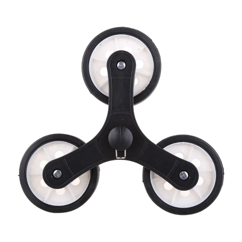 Shopping Cart Wheel Sliding Rollers Replacement Casters Three-Wheel Stair Climbing Pulley