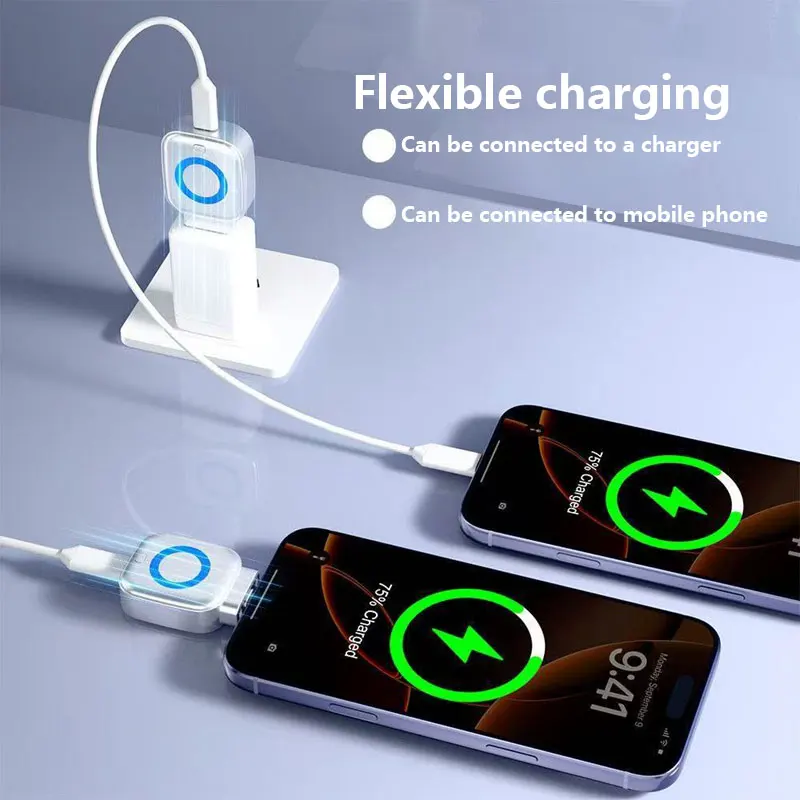 USB C 휴대폰 완전 충전 자동 전원 차단 자동 분리기 자동 전원 끄기 140W 고속 충전 어댑터 AI 인식