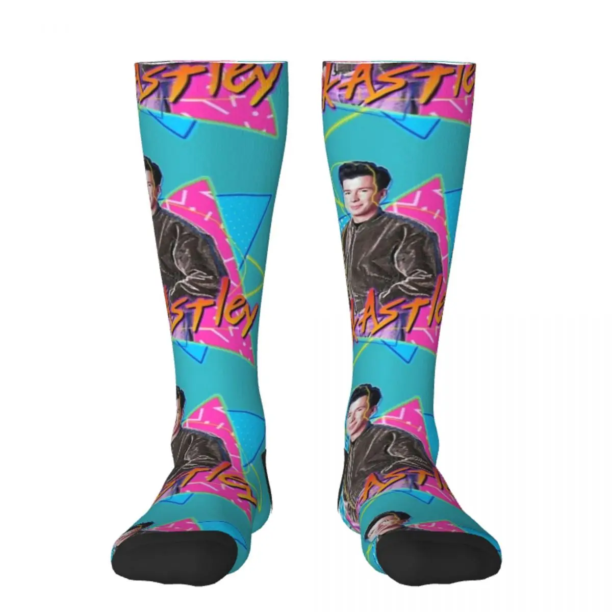 

Рик астли никогда не получит ни одного охладителя, модные носки, профессиональные носки для бега в тренажерном зале, рождественский подарок, Хэллоуин, женские носки для мальчиков