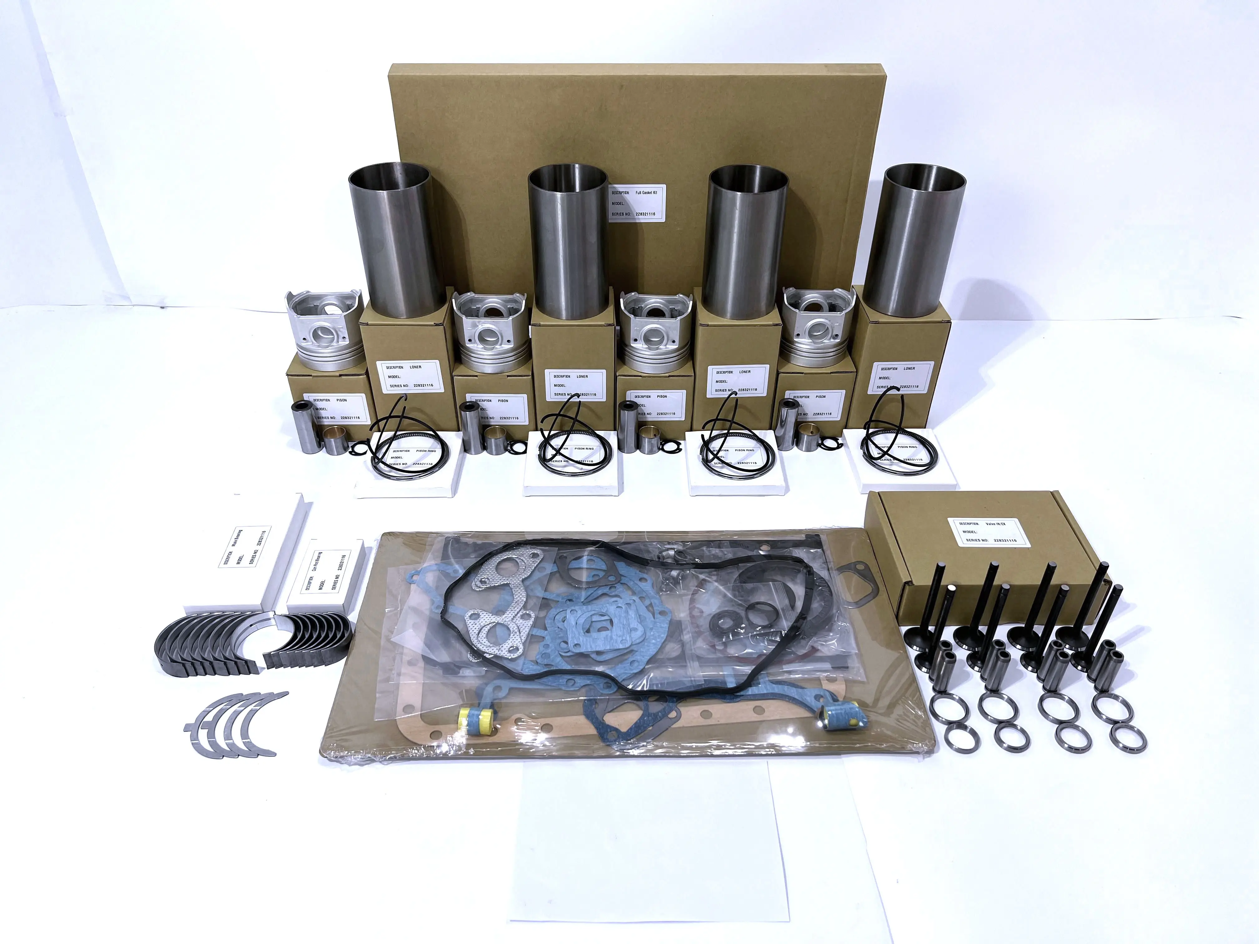 

Competitive Price For Mitsubishi K4E Overhaul Rebuild Kit Engine For Hanix N260 N350 Excavator Parts