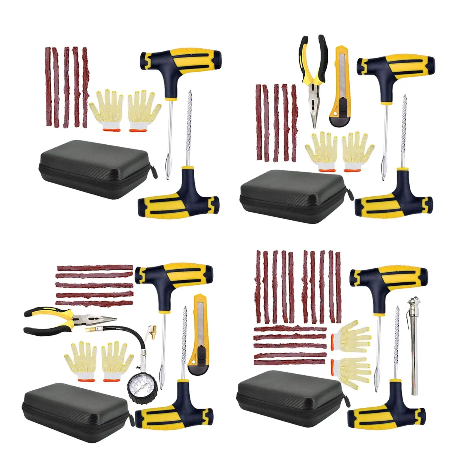 

Professional Car Tire Repair Tools Tire Patch Emergency Tool for Bike SUV RV