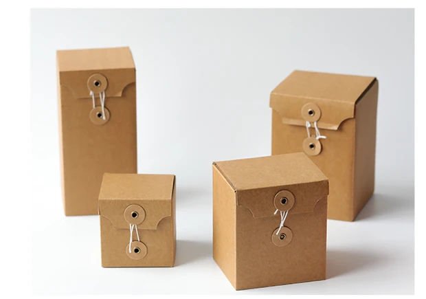 10pcs Red DIY Candle Gift Boxes, Empty Kraft Paper Packaging for Scented Candles, Weddi... - SKU CGB01043 - UGI Packaging