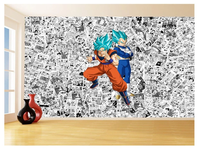 Wall Mural Goku and Vegeta, Dragon Ball Z Photo Wallpaper