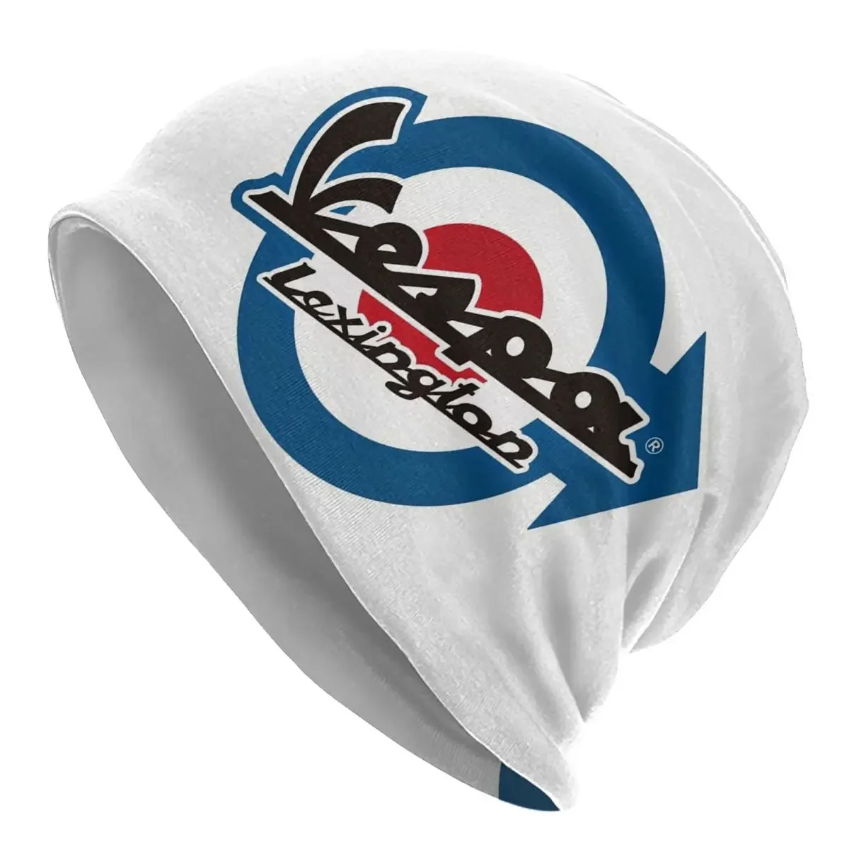 

Vespa Logo Warm Knitted Cap Fashion Bonnet Hat Autumn Winter Outdoor Beanies Hats for Unisex Adult