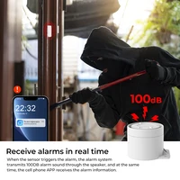 Smart Home Tuya GSM Alarm System 4G Wifi System for House Security Wireless with Door Sensor Smart Life APP Control for Alexa - Image 4