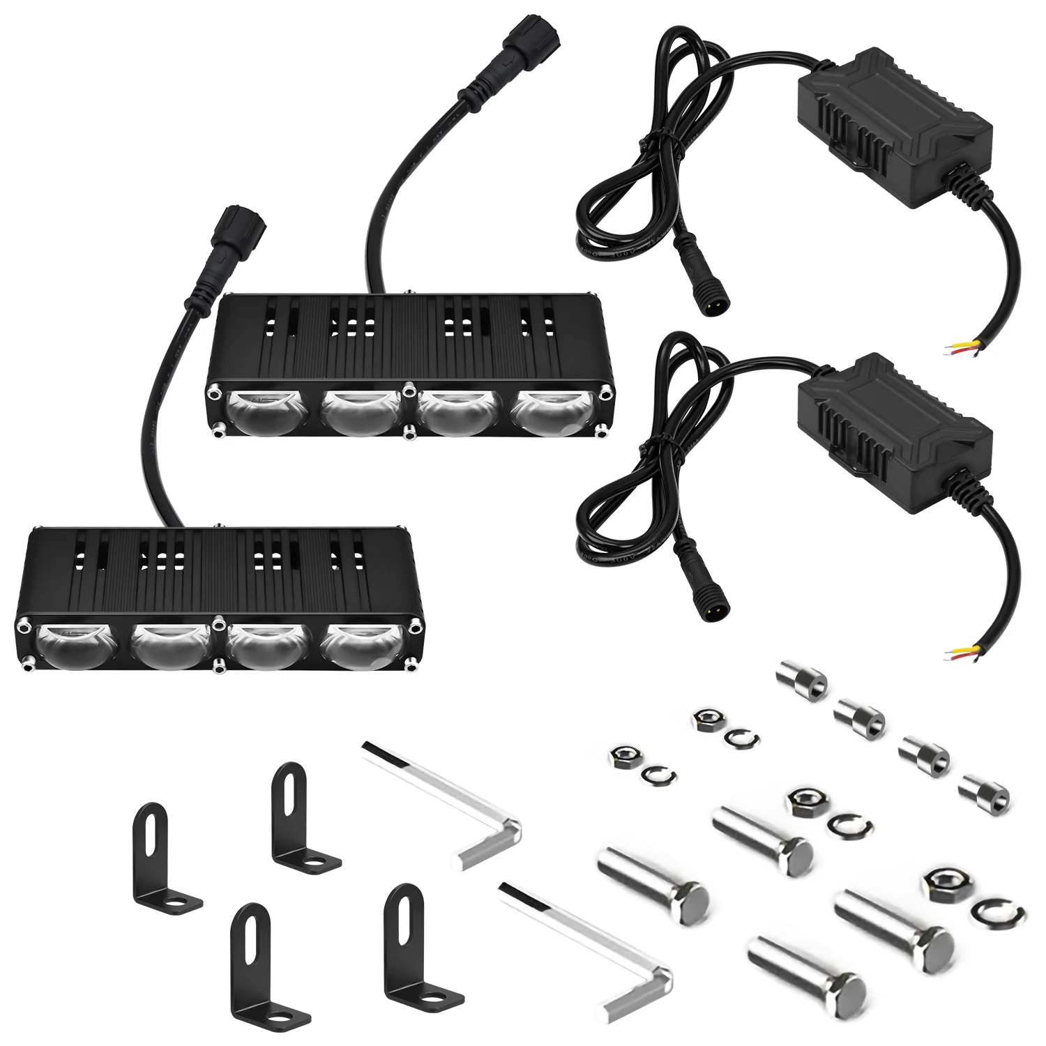 4/5inch Auto Work Light Explorer Motorcycle LED Bar Spot Flood Fog Super Bright