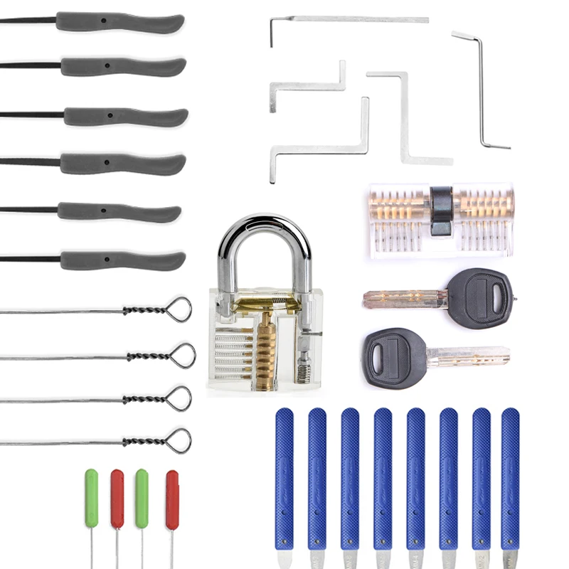 Practice Padlocks Lock Pick Set Padlock Locksmith Tool Set