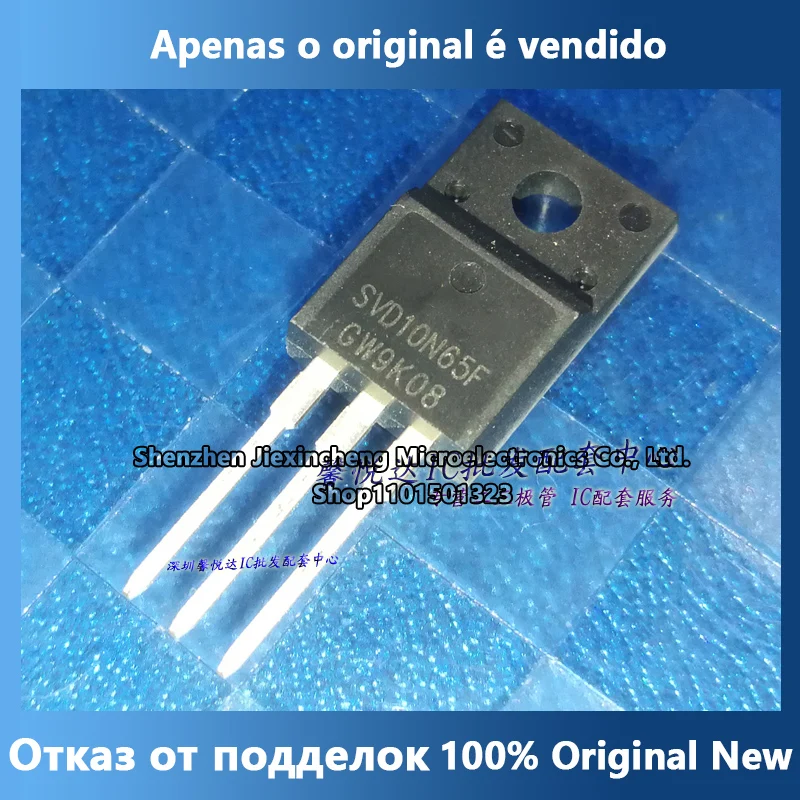 

SVD10N65F импортный оригинальный новый полевой транзистор