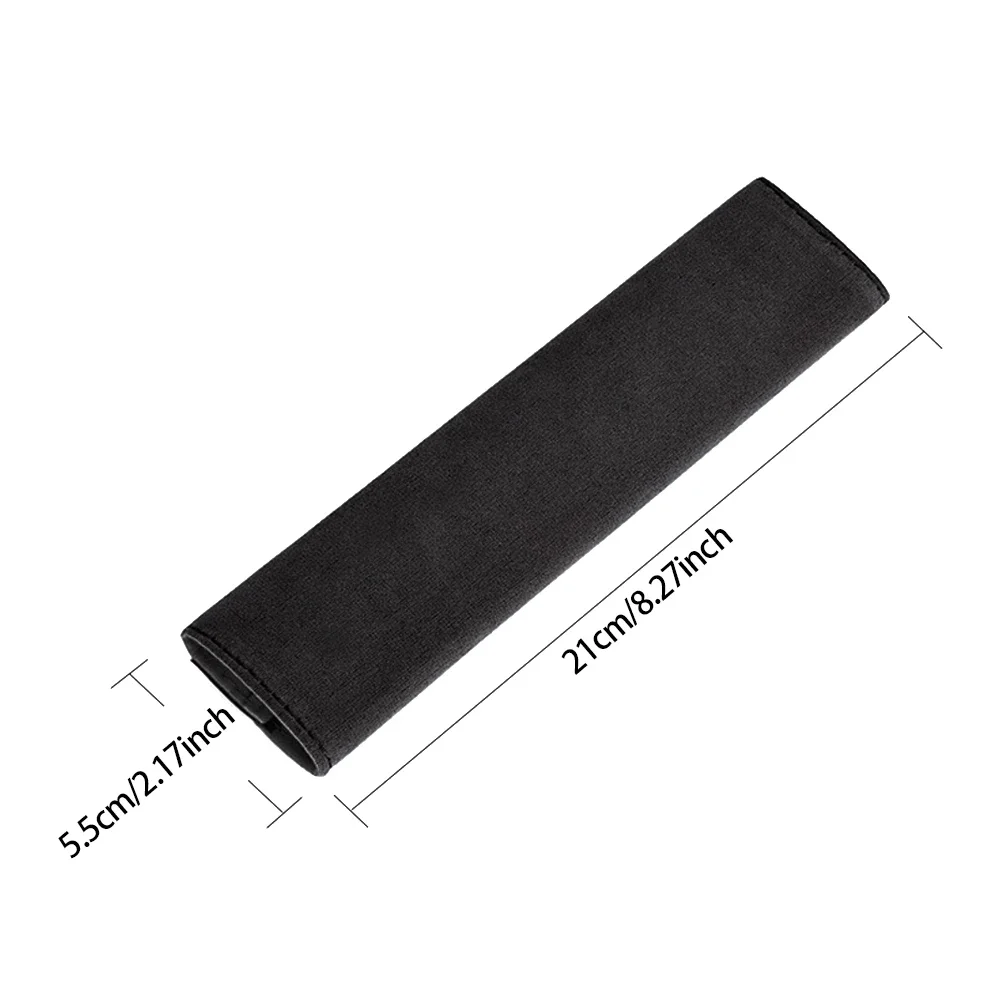 Luxurious Adjustable Leather Seat Belt Cover - Premium Shoulder Protector Pad