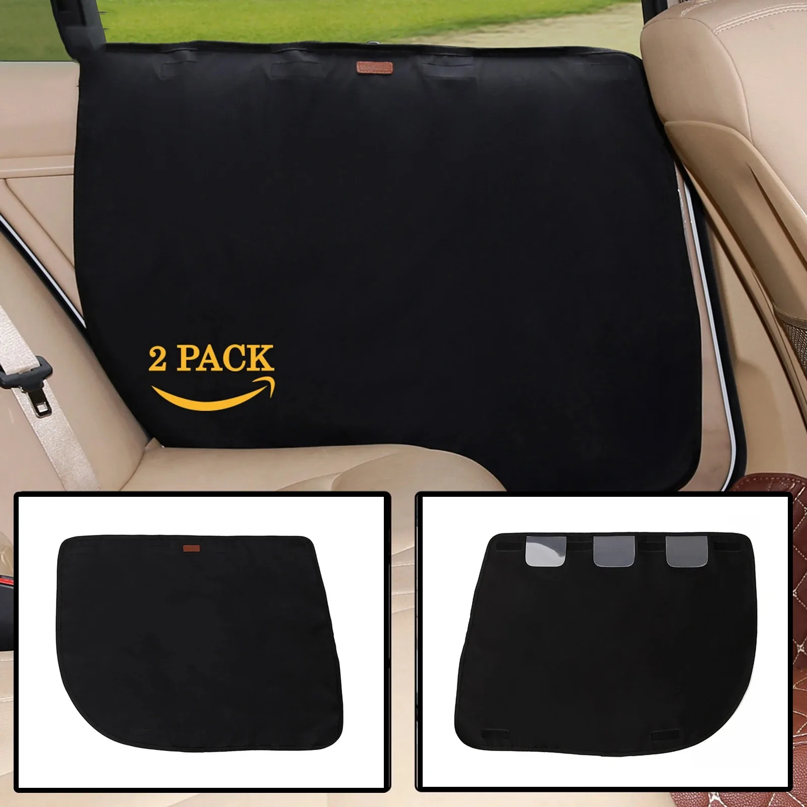 2PCS/PACK Dog Car Door Protector Waterproof Pet Car Door Cover Anti Scratch Vehicle Protector Guard for Doors