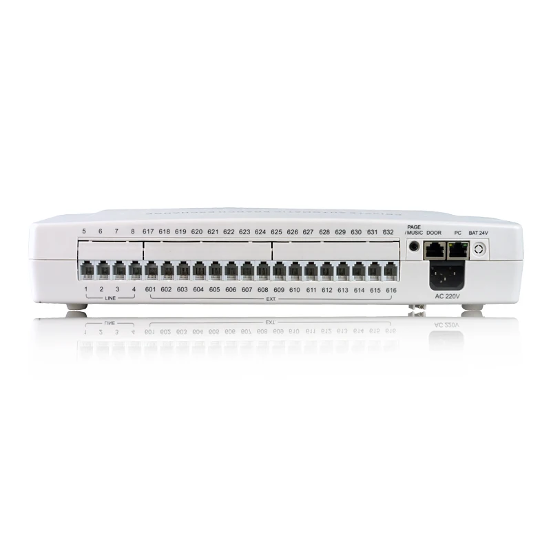 

FOR PABX system CP832-832 with 8 CO lines 32 extensions for hotel