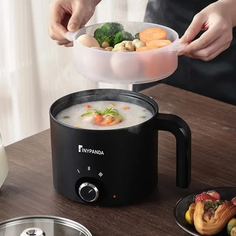 Hot Pot: 1.8 Liter Ramen Pot, Dual Power Mini Portable Multi