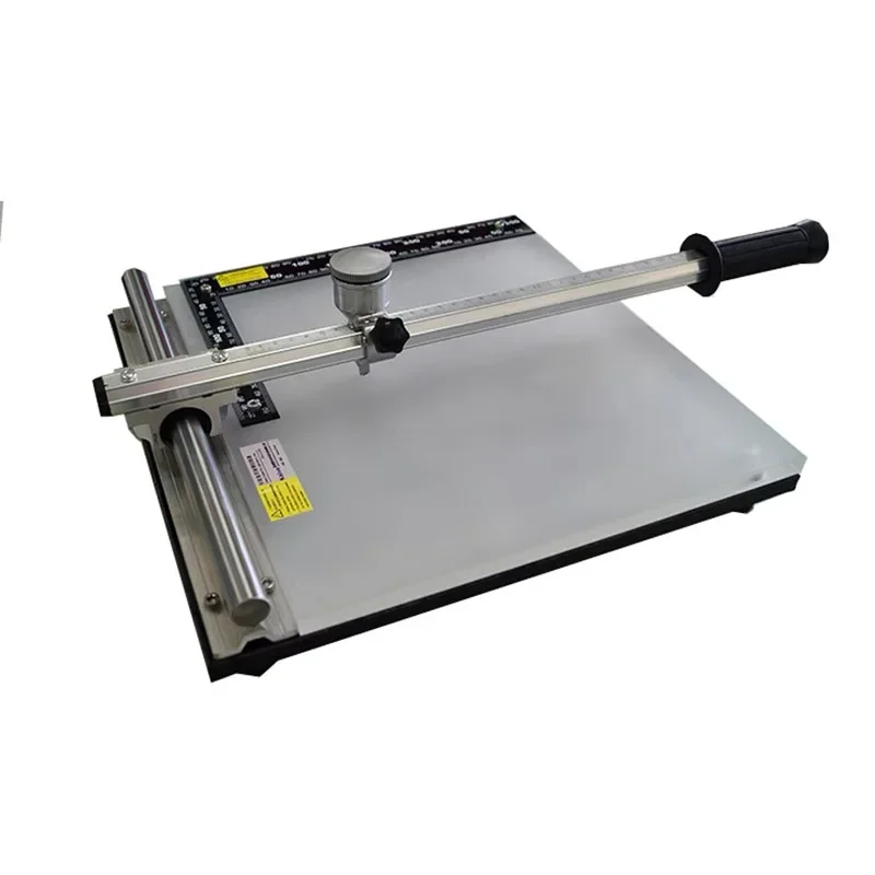 

KV-C-370Plus Laboratory Use Glass Cutter Manual Glass Based Silica Gel Board Cutting Machine 28x33CM