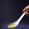 Kitchen Stainless Steel Spoon With Holes Cuisine Caviar Builder Roe Sauce Strainer Spoon Durable Kitchen Cooking Gadgets 4