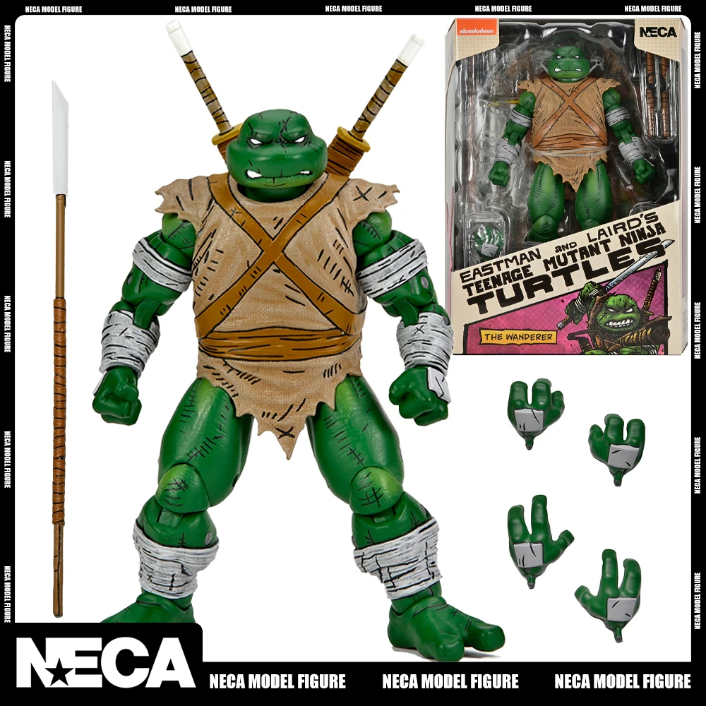 

NECA 54372 Teenage Mutant Ninja Turtles - Michelangelo The Wanderer (Mirage Comics) 7 Inch Action Figure Model Original in Stock