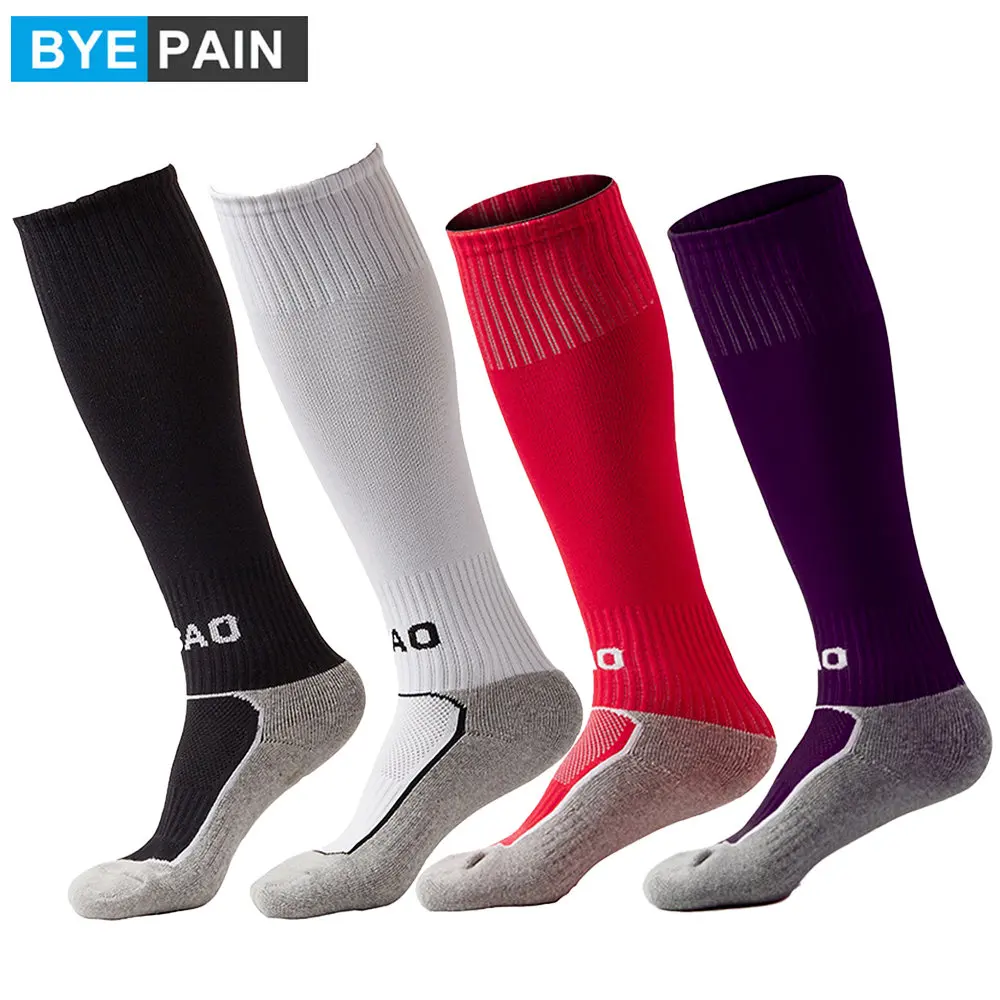 

1Pair Kids Soccer Socks for Boys Girls, Youth Knee High Athletic Sports Football Gym School Team Pack Children