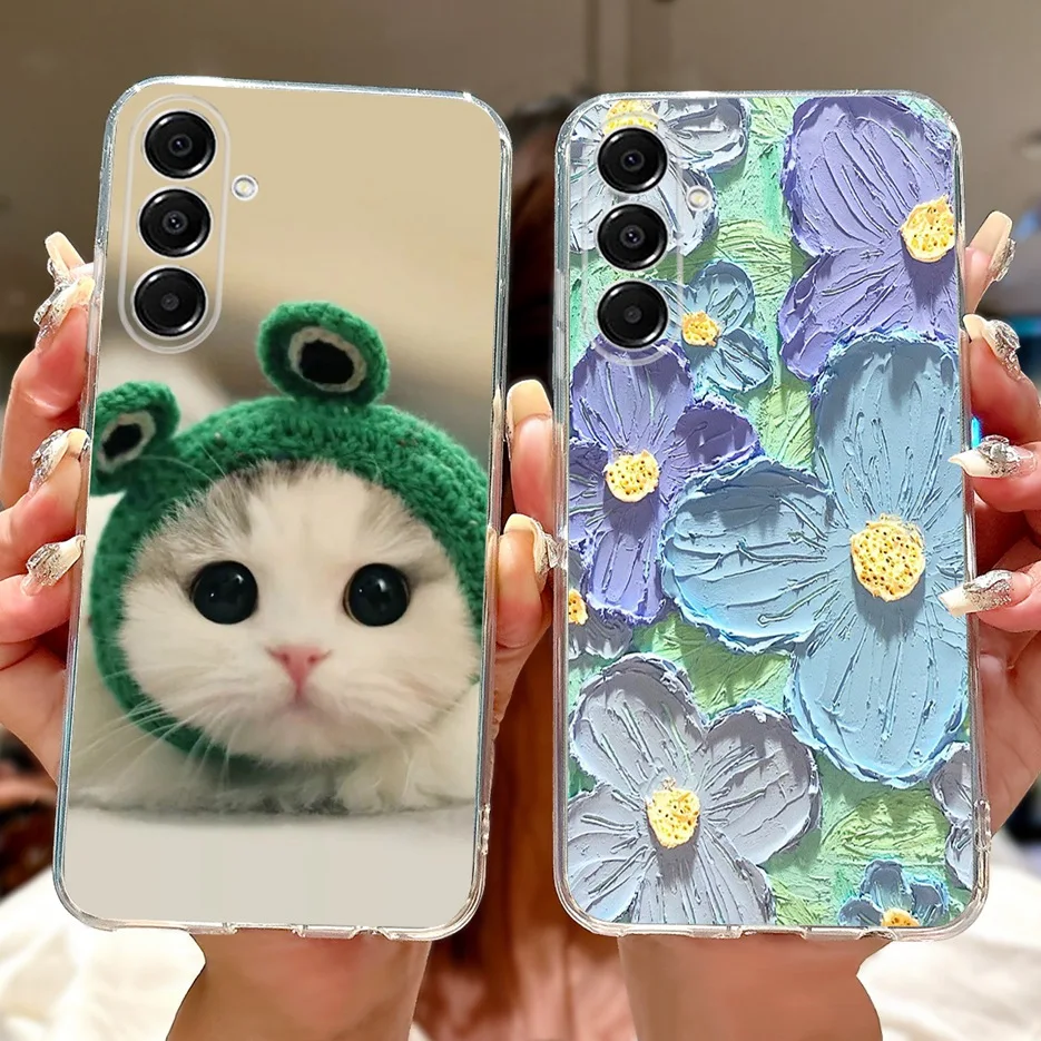 Stylish Painted Soft Silicone Case - Fashionable Protective Cover & Bumper