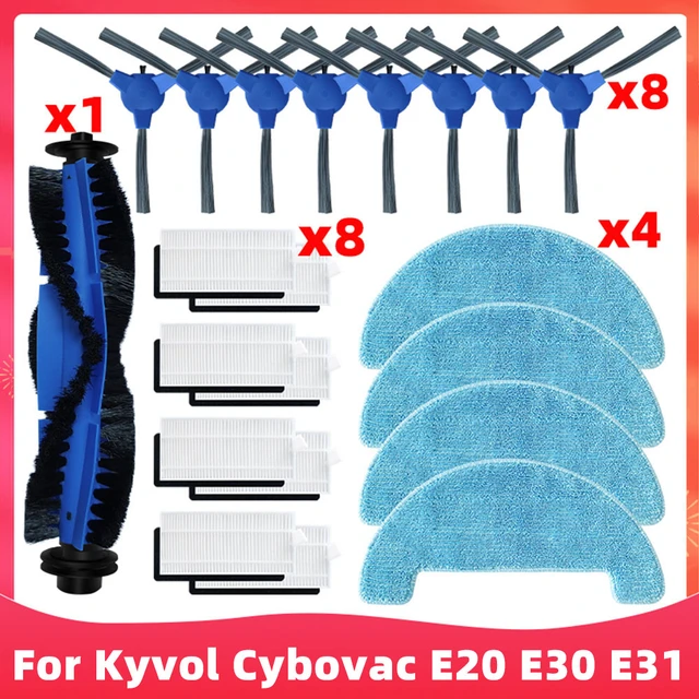 Kyvol Cybovac E20 E30 E31-ロボット掃除機用のスペアパーツ ...