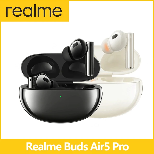 Global Version realme Buds Air 5 Pro True Wireless Earphone 50dB Active  Noise Cancelling LDAC Bluetooth 5.3 Wireless Headphone - AliExpress