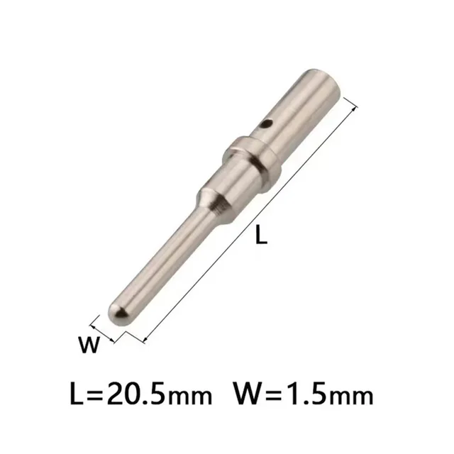 10 Set Terminali Deutsch DT 16 Pin - Maschio E Femmina, Per Cablaggio Auto, 16-20 AWG, Ottone Nichelato