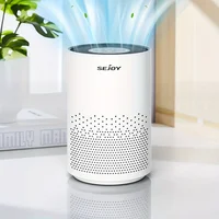 SEJOY Air Purifiers For Home Bedroom Quiet Air Cleaner With 22dB Sleep Mode H11 Hepa Filter For Smoke 360° Air Intake 1