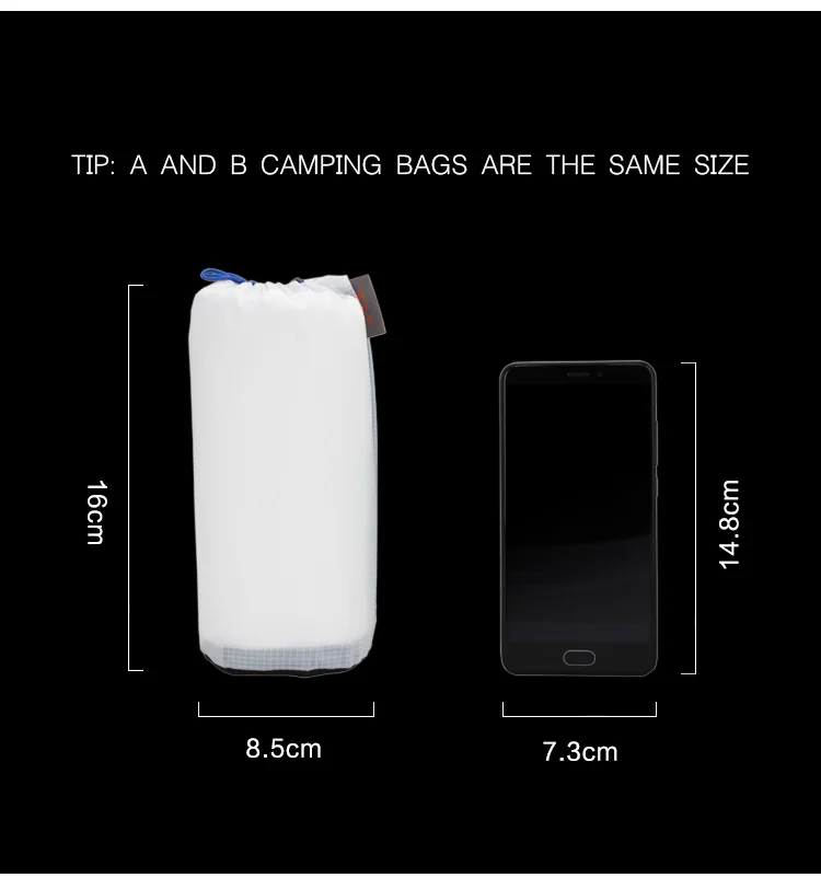 Description Picture 3 of item3F UL GEAR Upgrade TYVEK Sleeping Bag Cover Ventilate Moisture-proof Warming Every Dirty Inner Liner Bivy Sleeping Bags