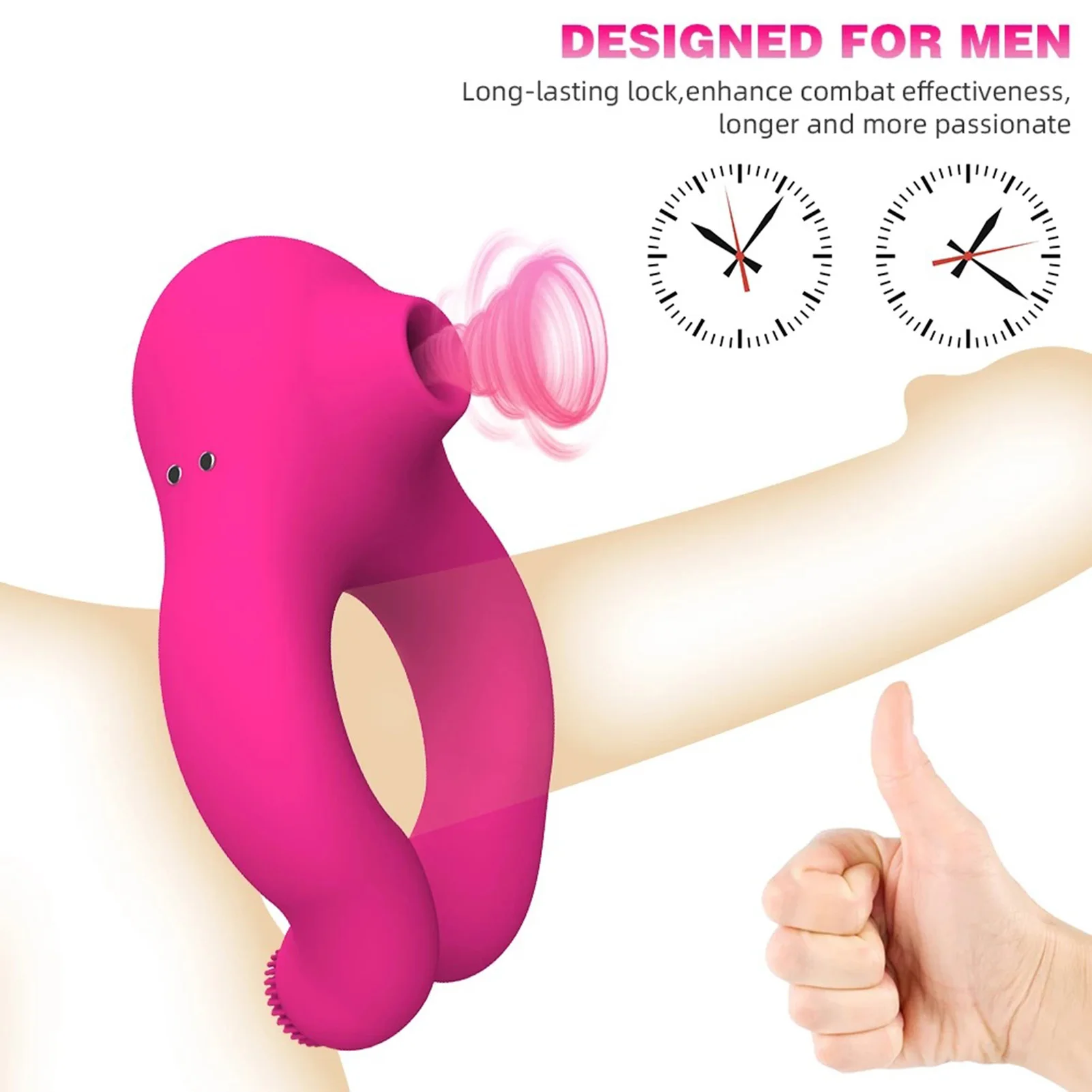Sucking Vibrator Clitoris Masturbation Sucker Penis Ring Sex Toy For Women Clitoris Stimulator Vibrator Pleasure Items For Adult sex toys
