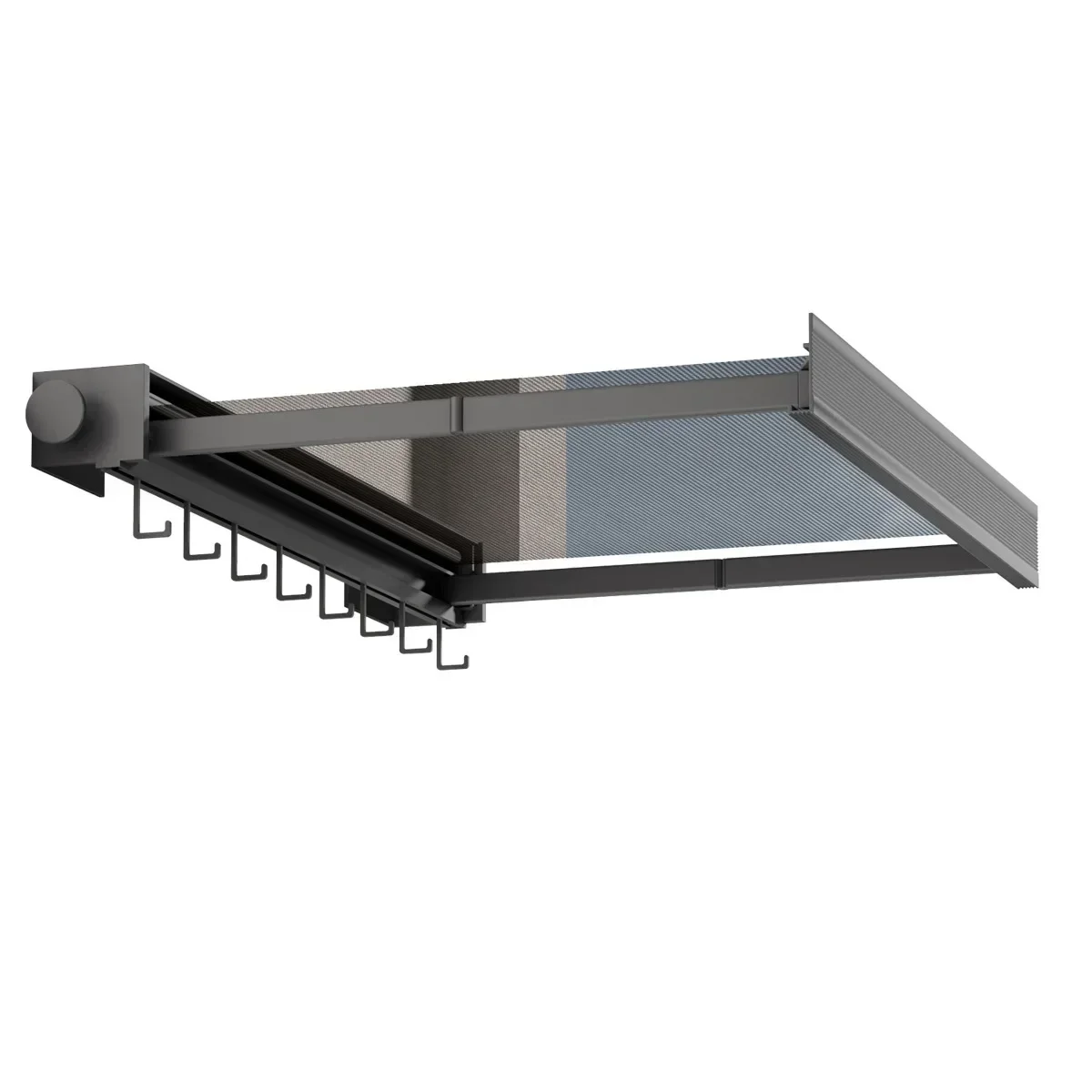 Bathroom Invisible Folding Telescopic Towel Rack Wall Hanging No Punching Toilet Wall Hanging Towel Rack Storage