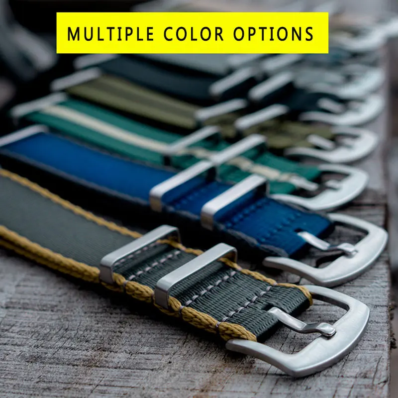 Premium Soft Nylon Watch Strap - Universal Sports Replacement Band