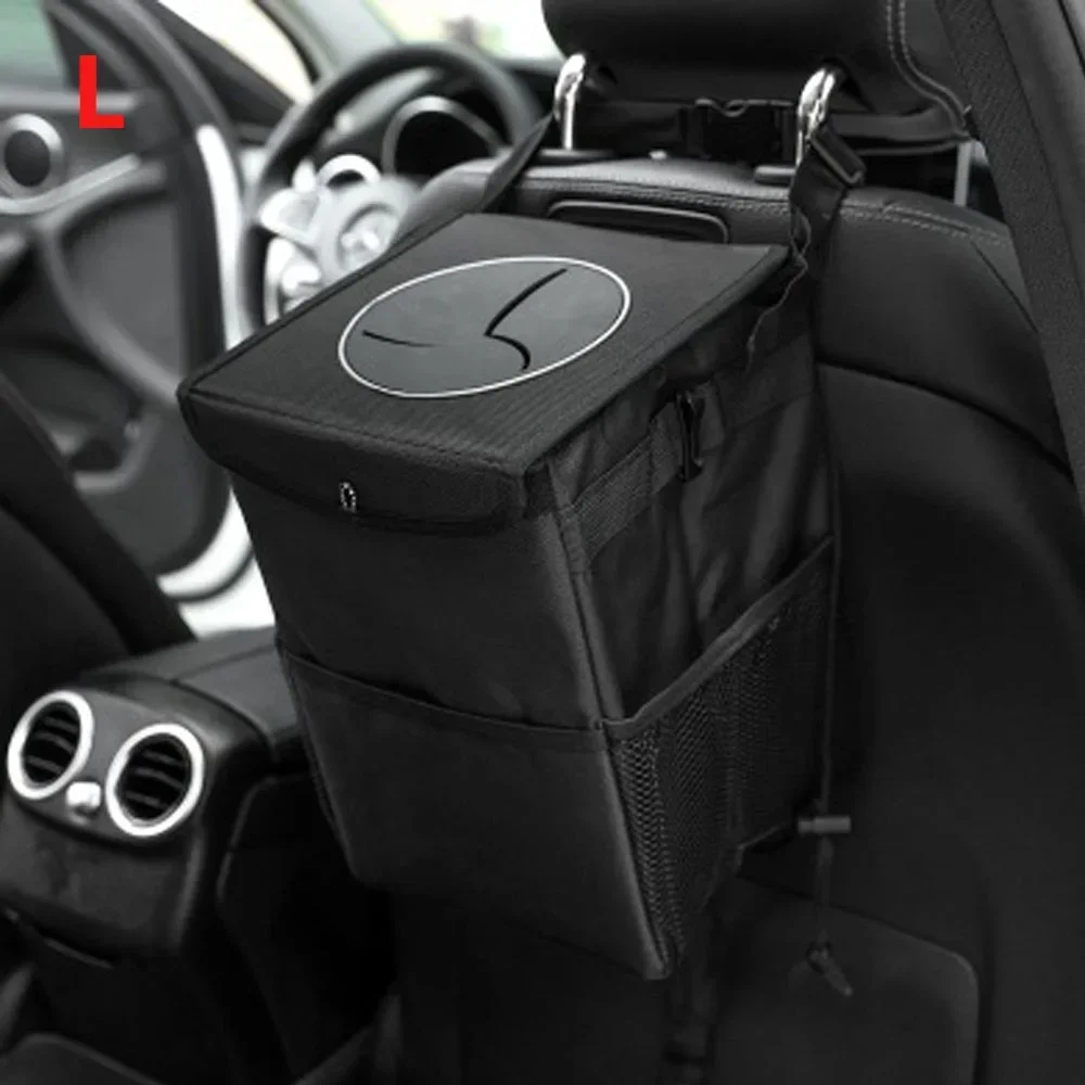 Portable Waterproof Car Trash Can Auto Organizer Garbage Can Car Accessories 1 Pc car trash can