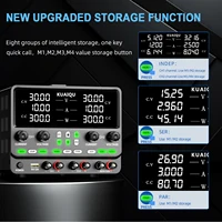 Dual Channel 4 in1 DC Power Supply RS232/485 USB Adjustable Voltage Regulator OCP/OVP Output Support Series Parallel Connection - Image 3
