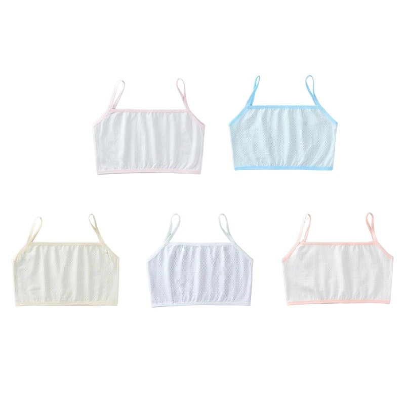 

Young Girls Bra Underwear Lingerie Teens Training Bra Teenage Puberty Undercloth G99C