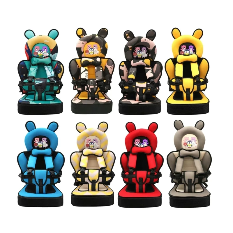 Professional Toddler Car Seats Pad Soft Fabric Portable Safety Harness Child Travel Seats Pad for Kids Travel Comfort 066B