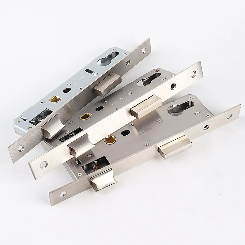 Security Mortise Door Lock Body Aluminum Alloy Courtyard Broken Bridge Stainless Steel Universal Lock Body 8520/8525/8530/8535