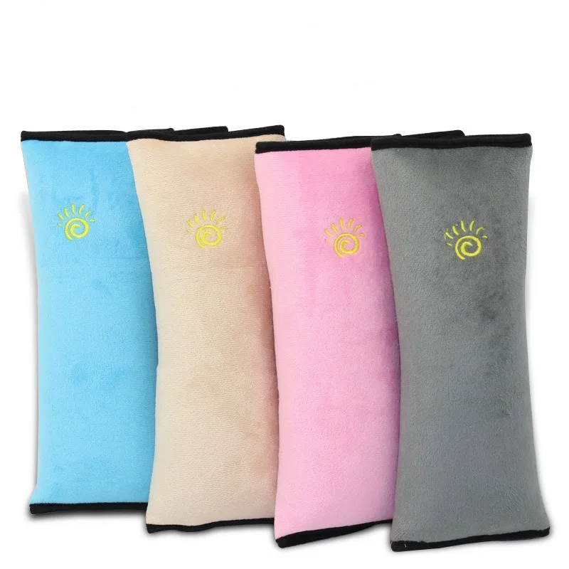 Car Safety Seat Belt Pillow Head Supports Protection For Children auto seat head support head protection pillow