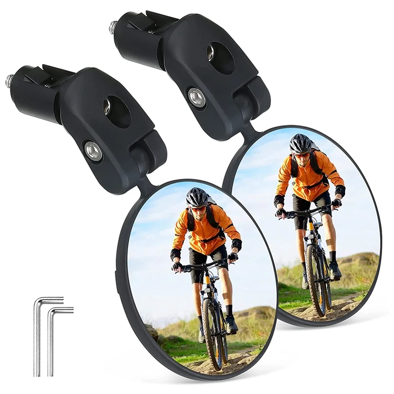 

Велосипедное Зеркало, велосипедные зеркала заднего вида, безопасное зеркало заднего вида, регулируемое крепление на руль