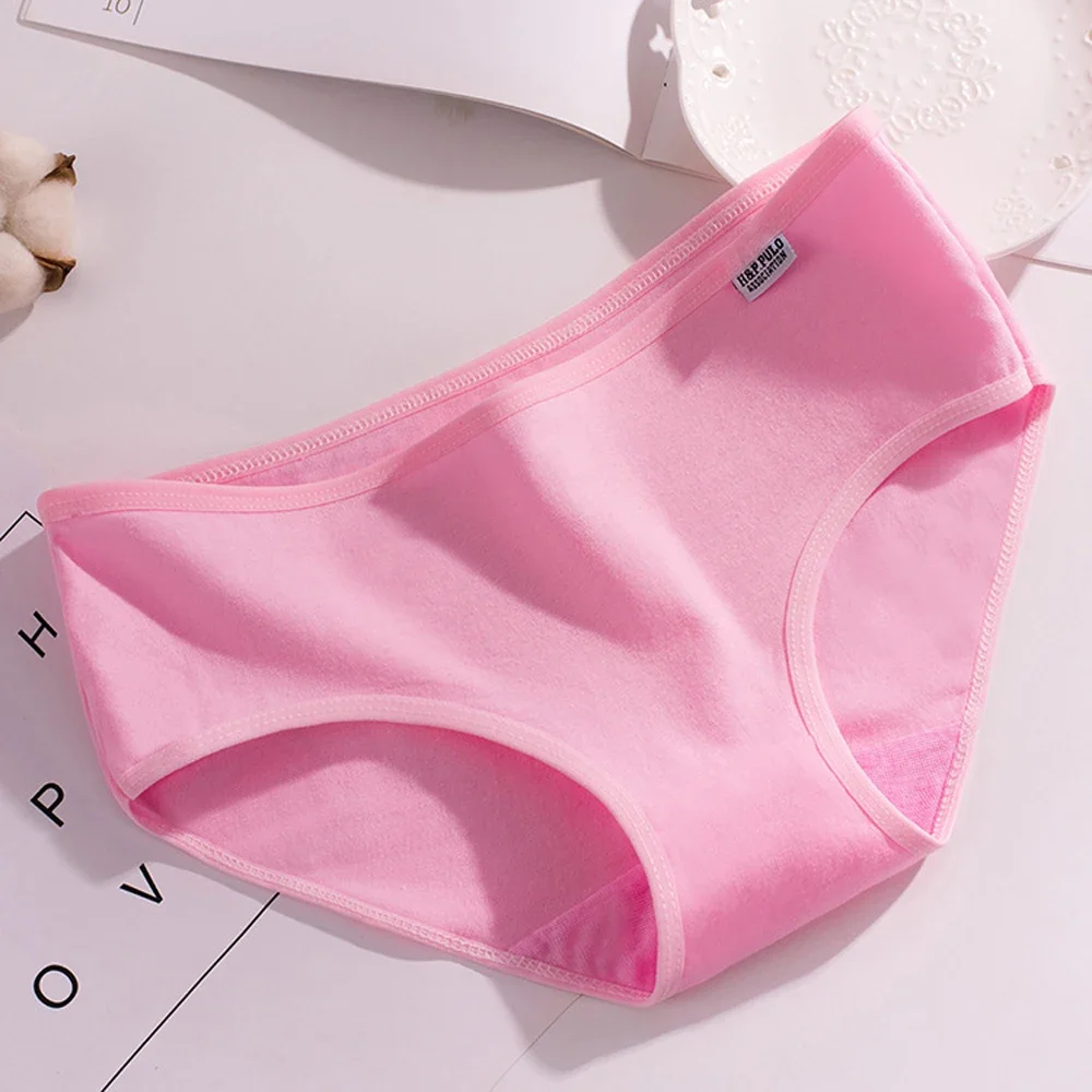 Low waist cotton panties for girls, small underwear for students, casual  lingerie for women