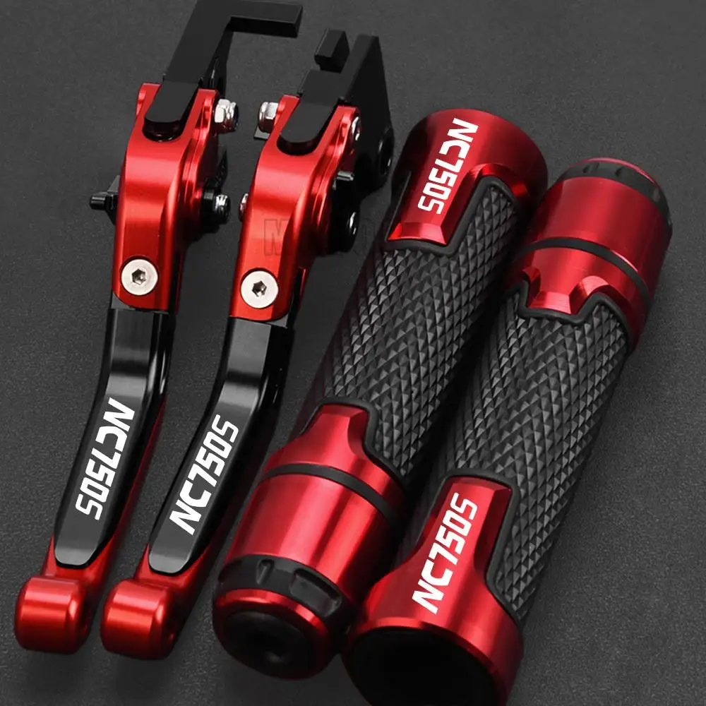 

2021 2022 Motorcycle Adjustable Brake Clutch Levers Handlebar grips End For HONDA NC750S NC750 S NC 750 2016 2017 2018 2019 2020