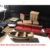 Lifeboat Wooden Boat Toys 138mm 208mm Canoe Life Raft Mould DIY Handmade Wood Ships Accessories Model 2