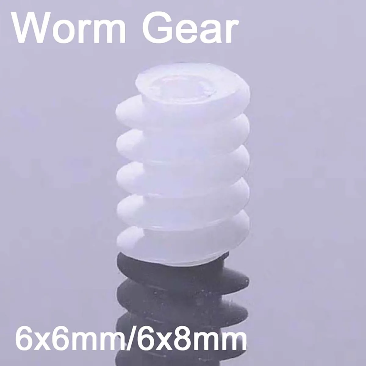 5Pcs Plastic Gear 64/96Teeth MXL Gear 90/130Teeth Single Layer 6x6/6x8mm Worm Motor Pinion DIY Toy RC Car Parts