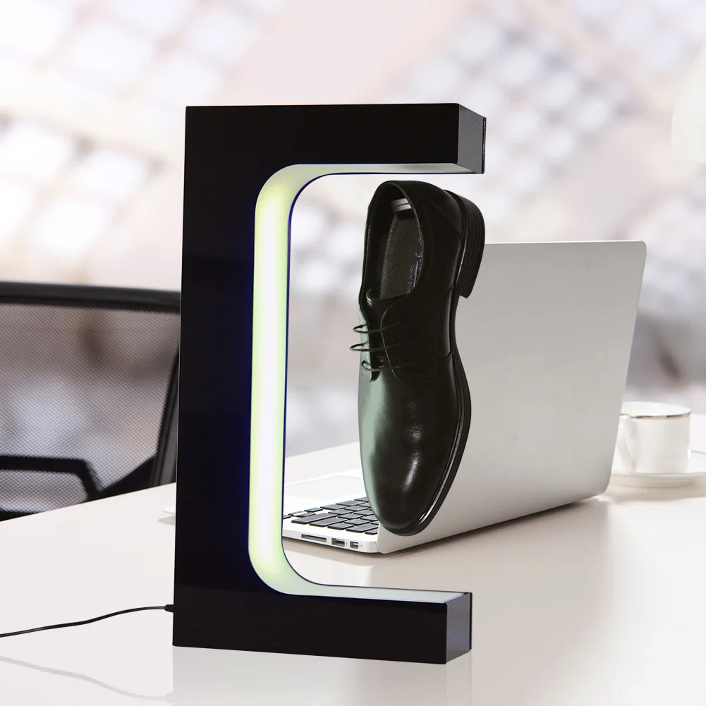 

Magnetic Levitation Rotating Shoe Rack, Shoe Display Rack, Creative Promotion Display Stand, Desktop Rotating Commercial Ornamen
