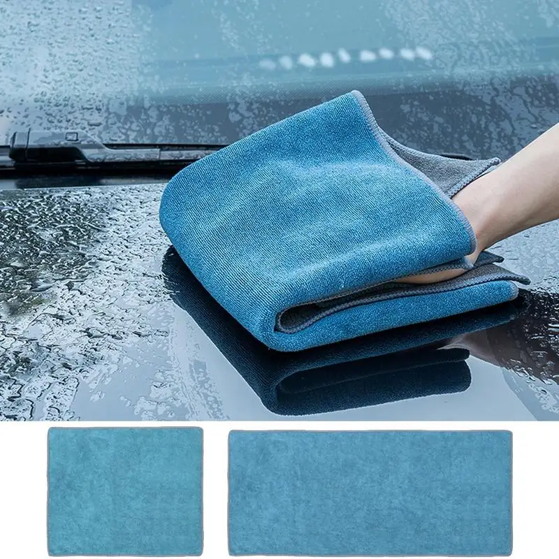 

Car Wash Towel Fast Drying Automobile Cleaning Cloth Car Detailing Towels Strong Water Absorption No Water Marks & Damage To Car