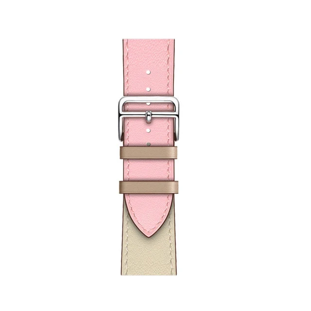 Elegant 20mm PU Leather Watch Strap